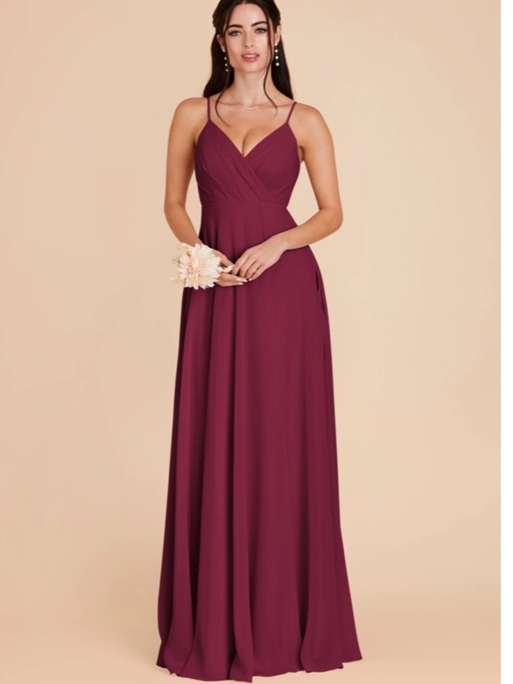 NWT Birdy Grey Kaia Dress Chiffon Berry